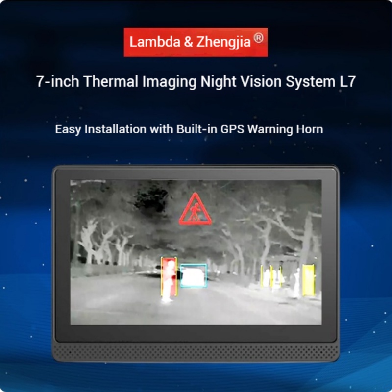 Drone Thermal Imaging - L7 Автомобильный AI Тепловизор Камера ночного