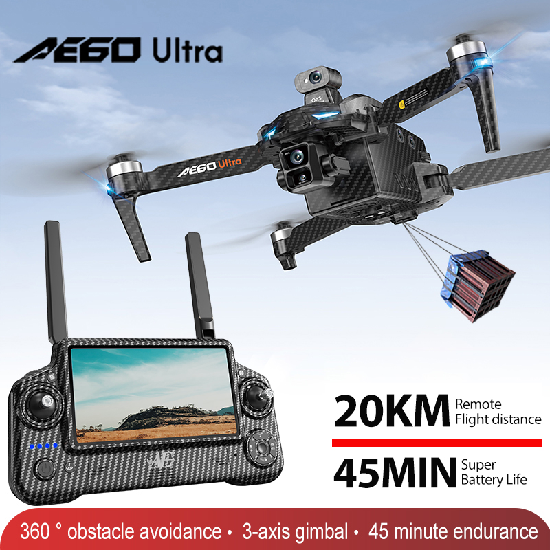 Drone Mapping - AE60 GPS Дрон Профессиональная камера 8K