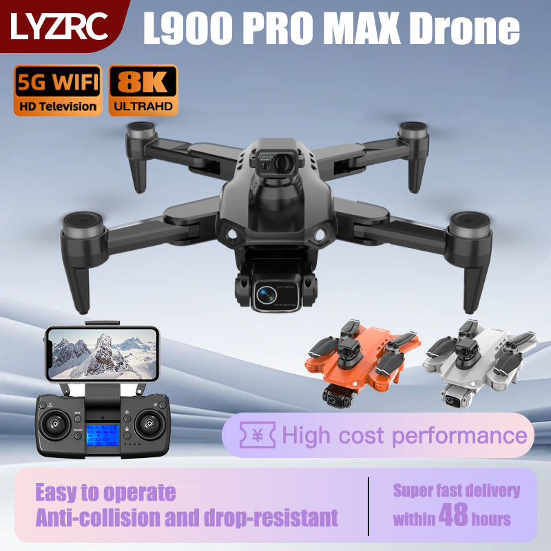 Drone Photogrammetry - LYZRC L900 PRO MAX Лазерный GPS-дрон