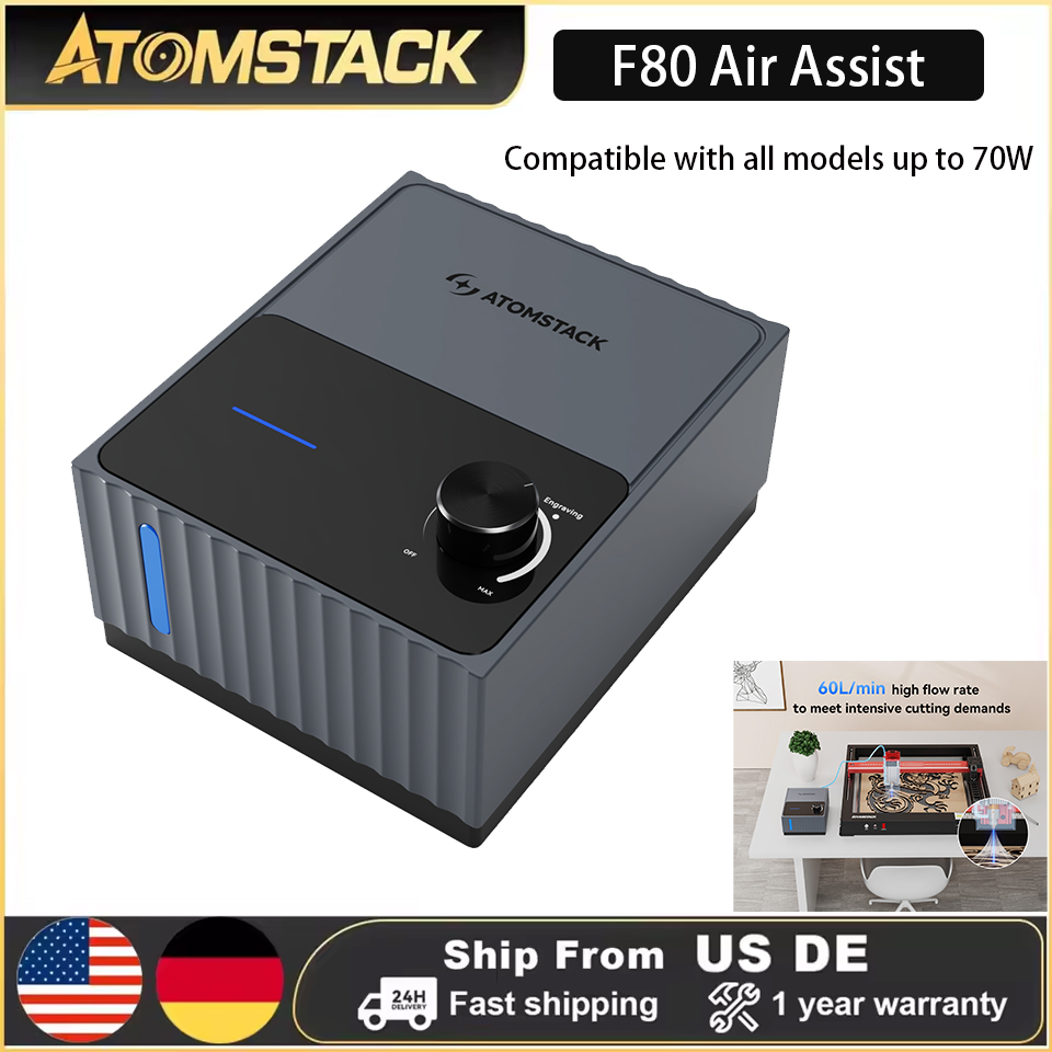 Drone Lidar - Воздушный насос Atomstack F80 Air Assist