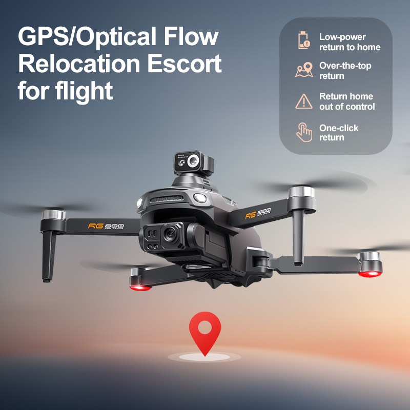 Профессиональный GPS-дрон RG80 – обзор и цена Drone Mapping