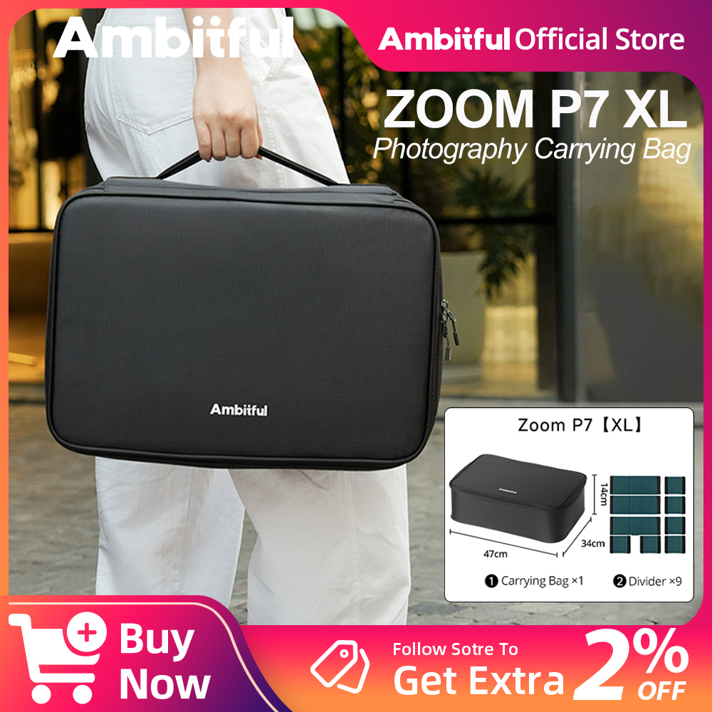 Ambitful ZOOM P7II XL Сумка дл – обзор и цена Drone Aerial Photography